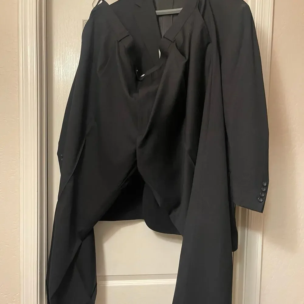 Joseph & Feiss men’s 100% wool suit 58 regular 56 waist BIG Men’s